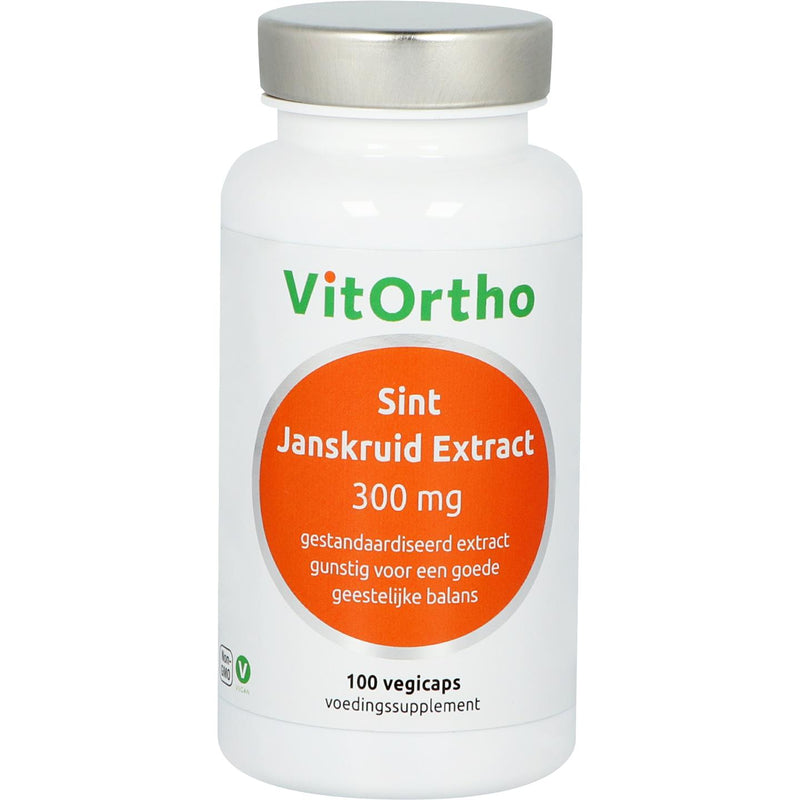 VitOrtho Sint Janskruid extract 300 mg - 100 Vegetarische capsules