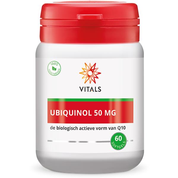 Vitals Ubiquinol 50 mg - 60 softgels
