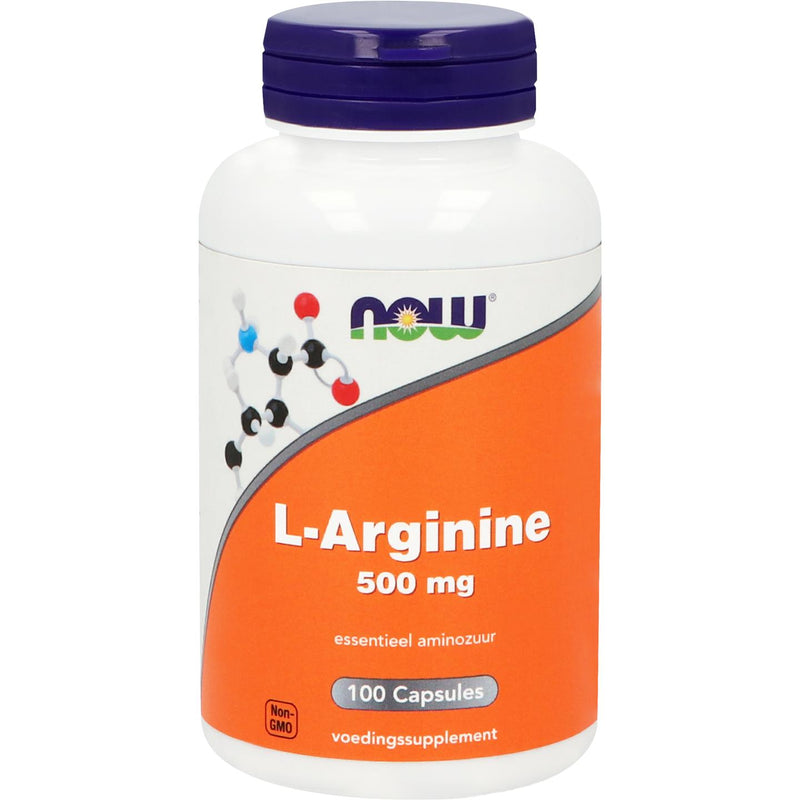NOW  L-Arginine 500 mg - 100 capsules