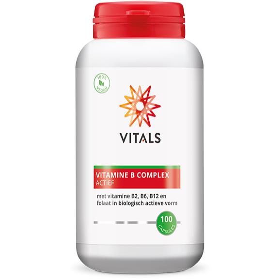 Vitals Vitamine B complex Actief - 100 Capsules