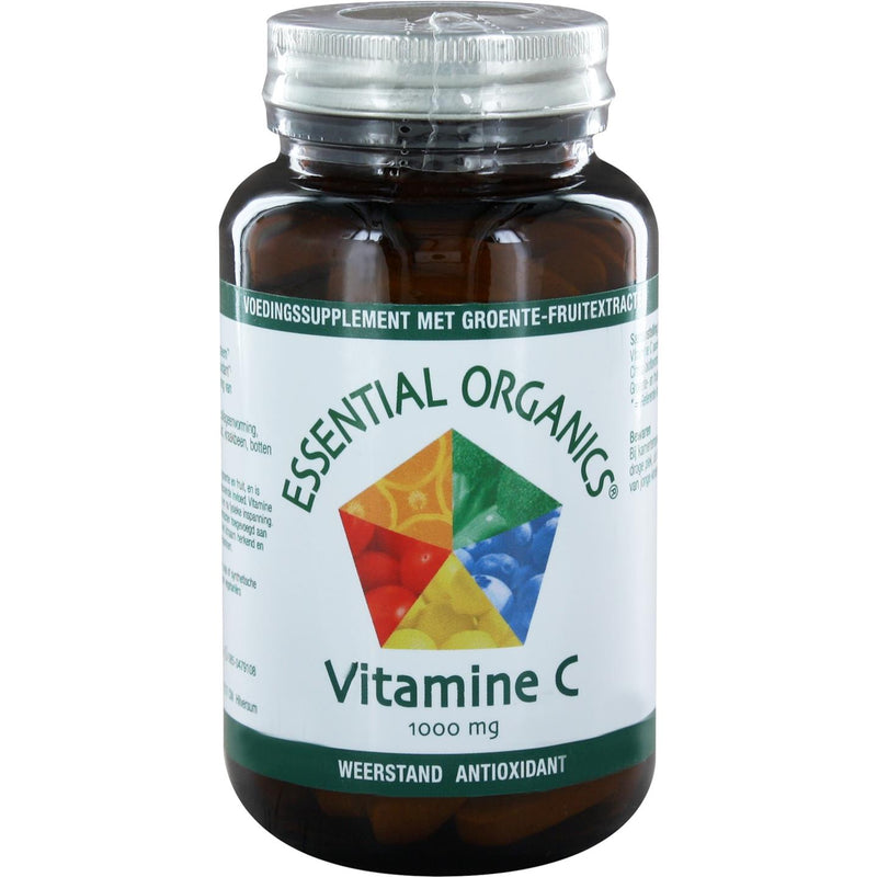Essential Organics Vitamine C 1000 mg - 90 Tabletten