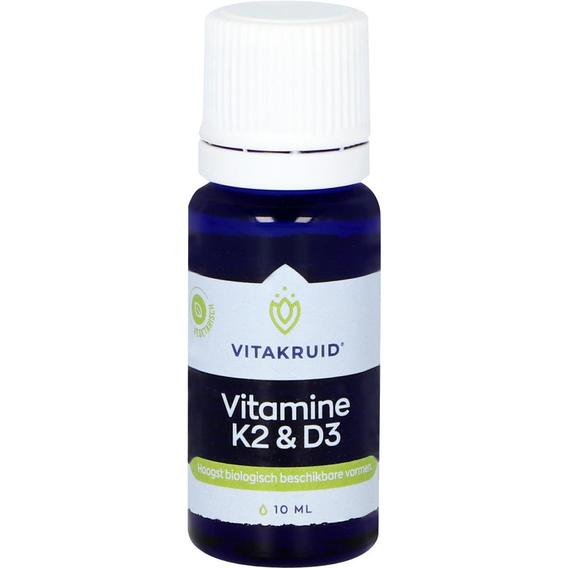 VitaKruid Vitamine D3 & K2 - 10 Milliliter