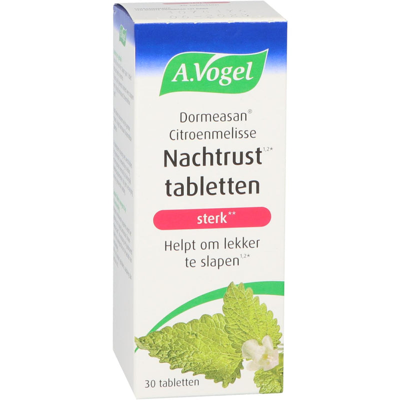 A.Vogel Dormeasan Citroenmelisse Sterk - 30 tabletten
