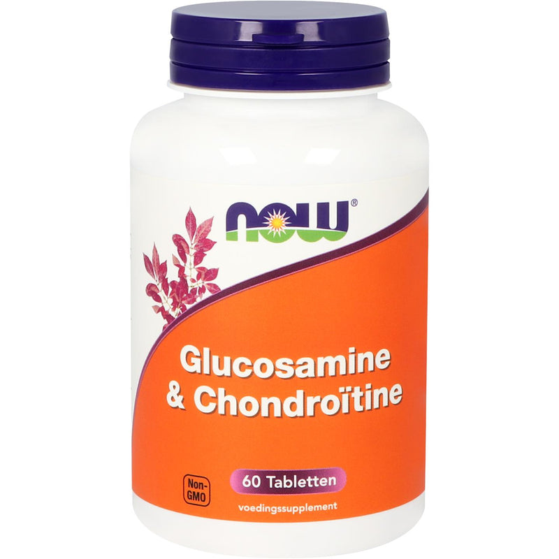 NOW  Glucosamine & Chondroïtine  - 60 tabletten