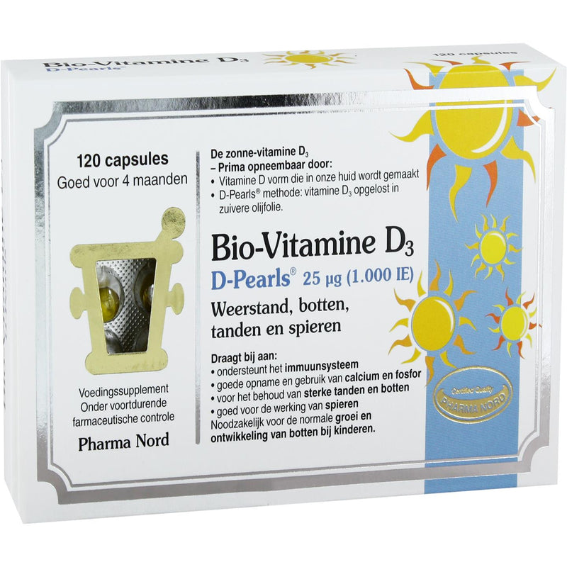 Pharma Nord Bio-Vitamine D3 (1000 IE) - 120 capsules