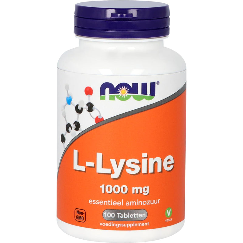 NOW  L-Lysine 1000 mg - 100 tabletten