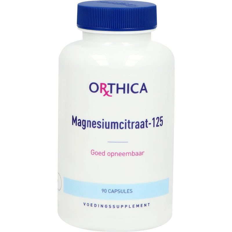 Orthica Magnesiumcitraat-125 - 90 Capsules