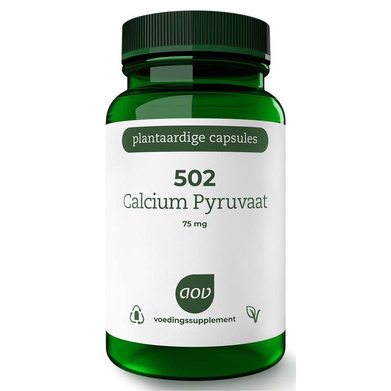 AOV 502 Calcium Pyruvaat - 60 Vegetarische capsules
