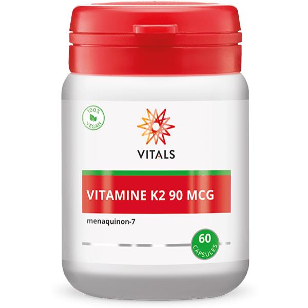 Vitals Vitamine K2 90 mcg - 60 Capsules