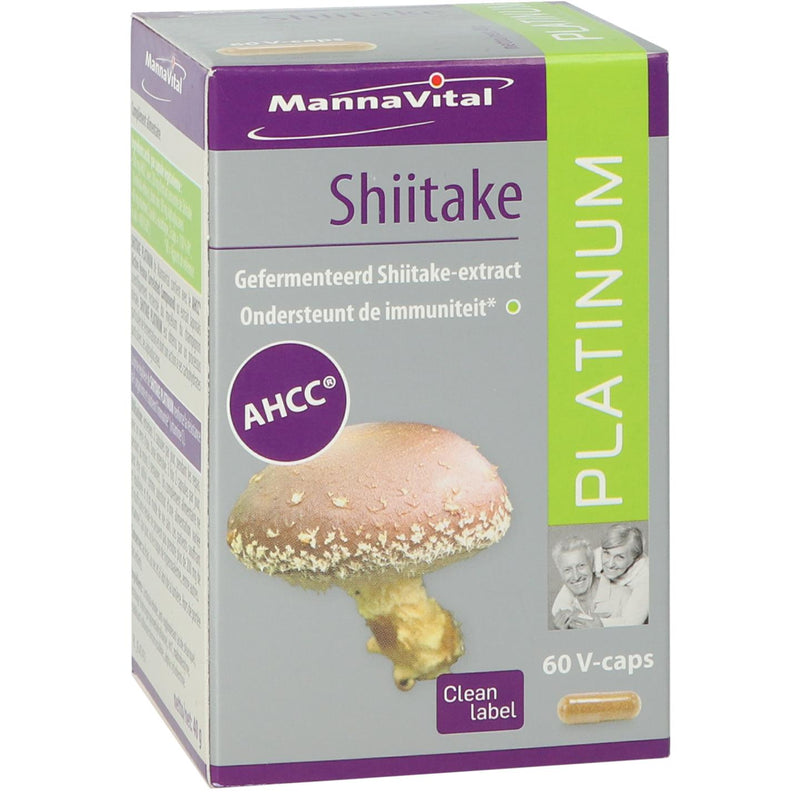 MannaVital Shiitake Platinum - 60 capsules