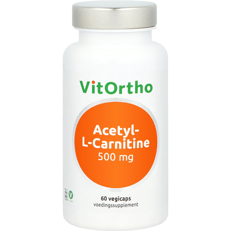 VitOrtho Acetyl-L-Carnitine 500 mg - 60 Vcaps