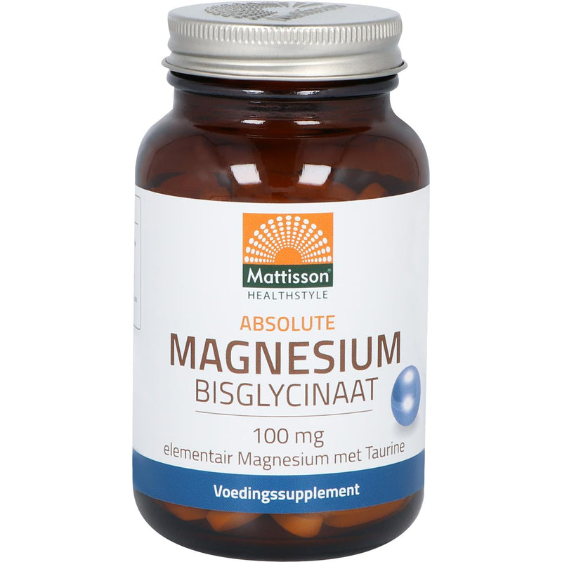 Mattisson Vegan Magnesium Bisglycinaat - 90 tabletten