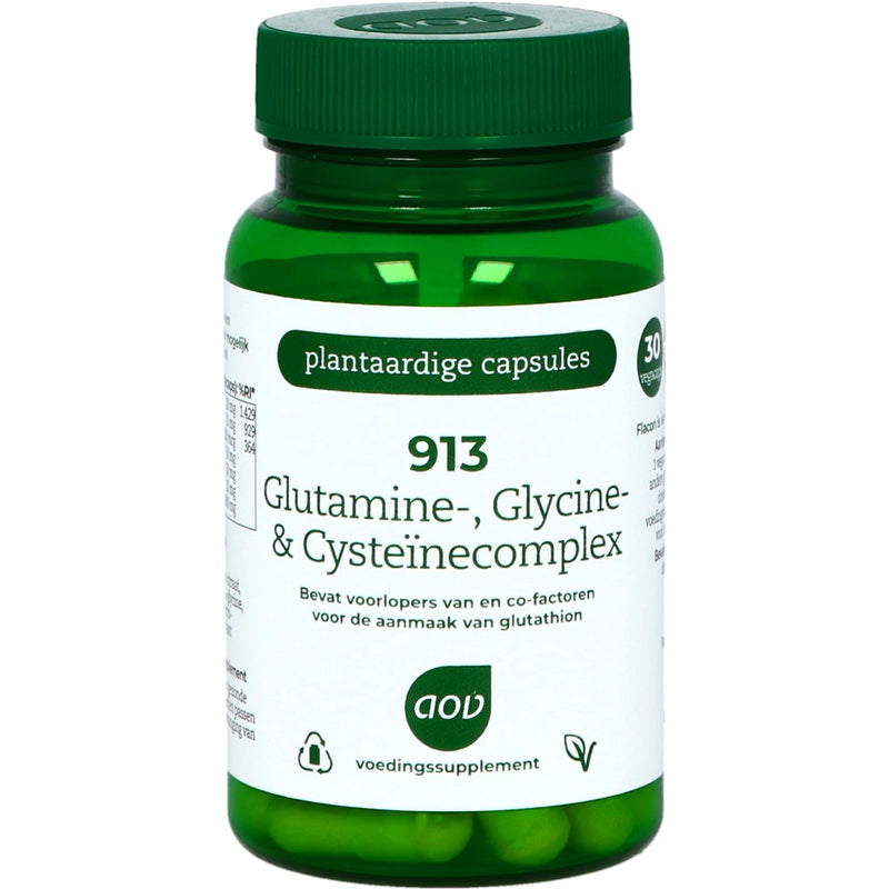AOV 913 Glutamine-, Glycine & Cysteïnecomplex - 30 Vegetarische capsules
