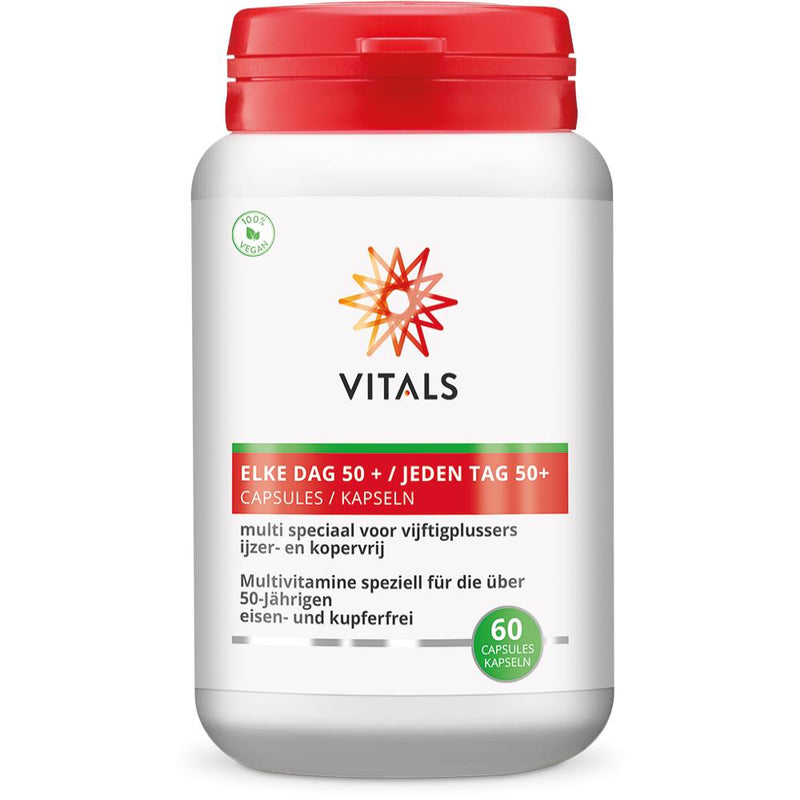 Vitals Elke Dag 50+ capsules - 60 Capsules