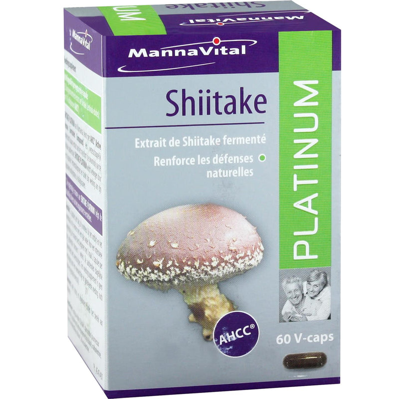 MannaVital Shiitake Platinum - 60 capsules