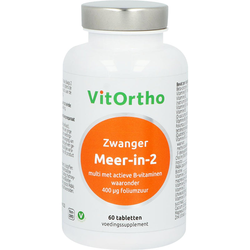 VitOrtho Meer in 2 Zwanger - 60 Tabletten