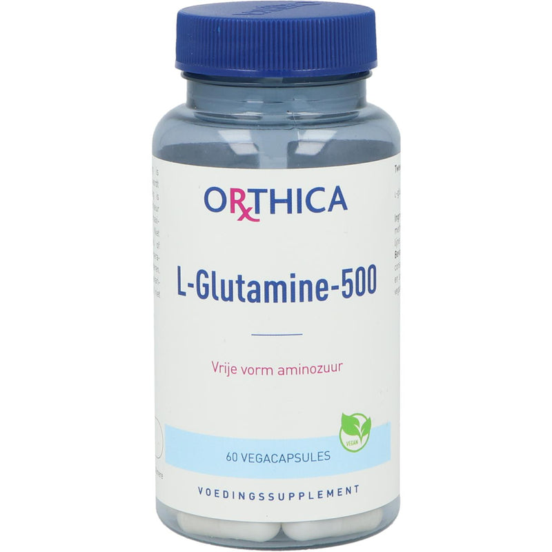 Orthica L-Glutamine-500 - 60 Capsules