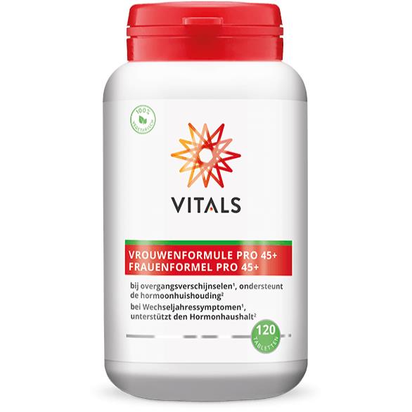 Vitals Vrouwenformule Pro 45+ - 120 Tabletten