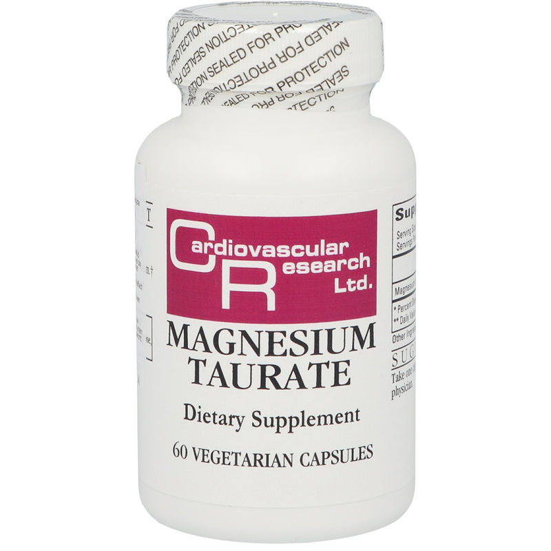 Cardiovascular Research Magnesium Tauraat - 60 vcaps