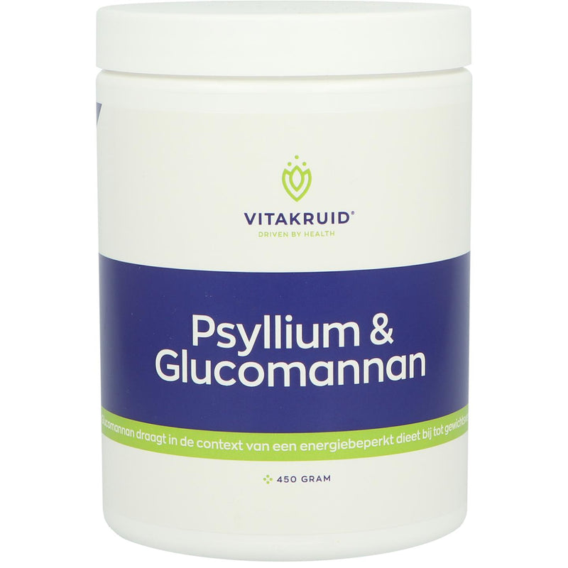 VitaKruid Psyllium & Glucomannan - 450 gram