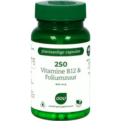 AOV 250 Vitamine B12 & Foliumzuur - 60 Vegetarische capsules