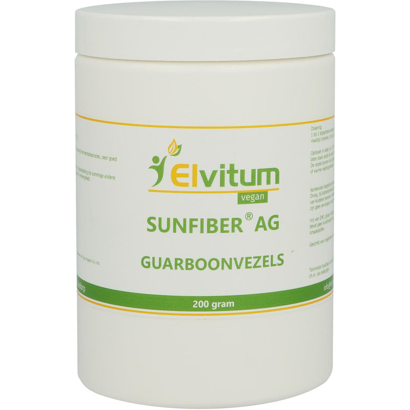 Elvitum Sunfiber AG (Guarboonvezels) - 200 gram