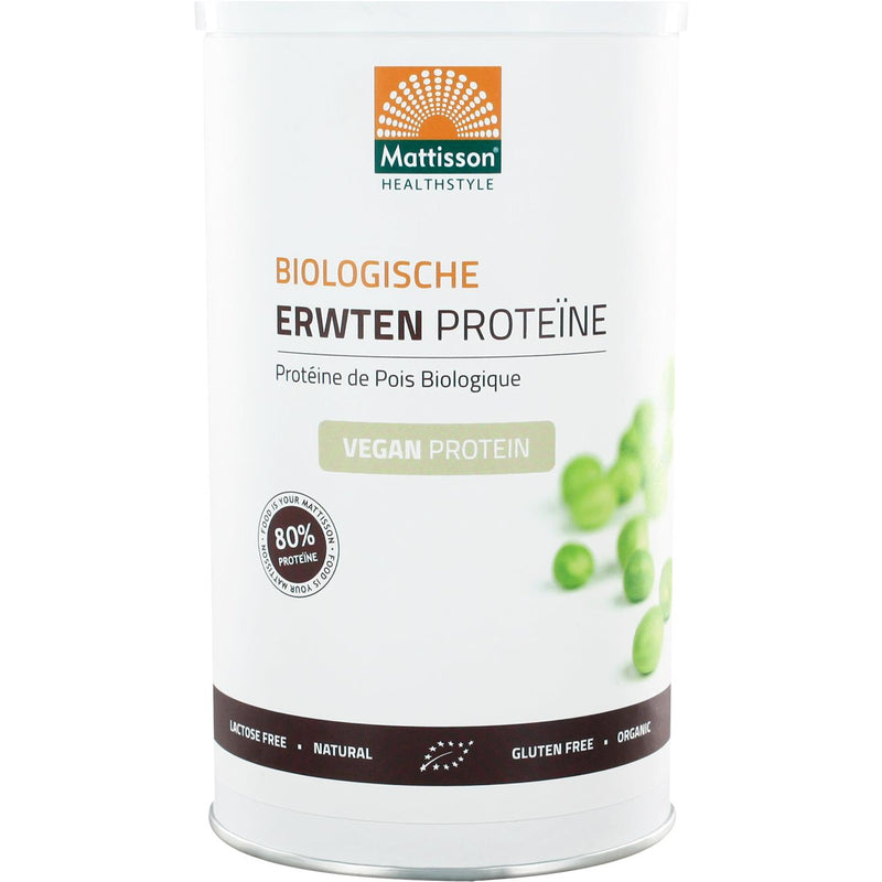Mattisson Biologische Erwten Proteïne - 350 gram