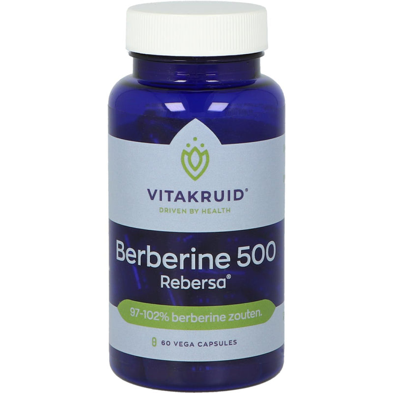 VitaKruid Berberine 500 Rebersa - 60 vcaps
