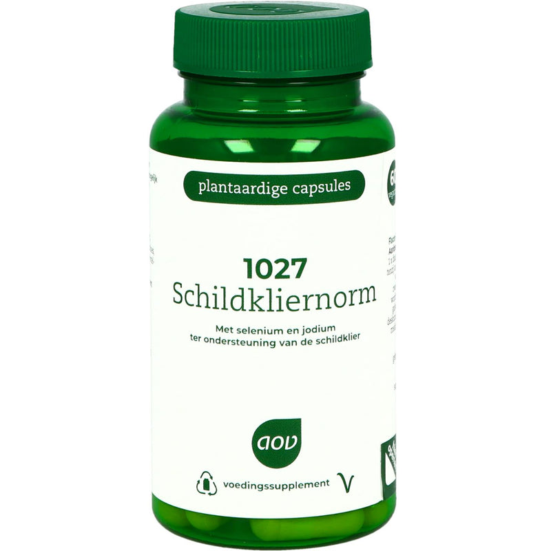 AOV 1027 Schildkliernorm - 60 Vegetarische capsules
