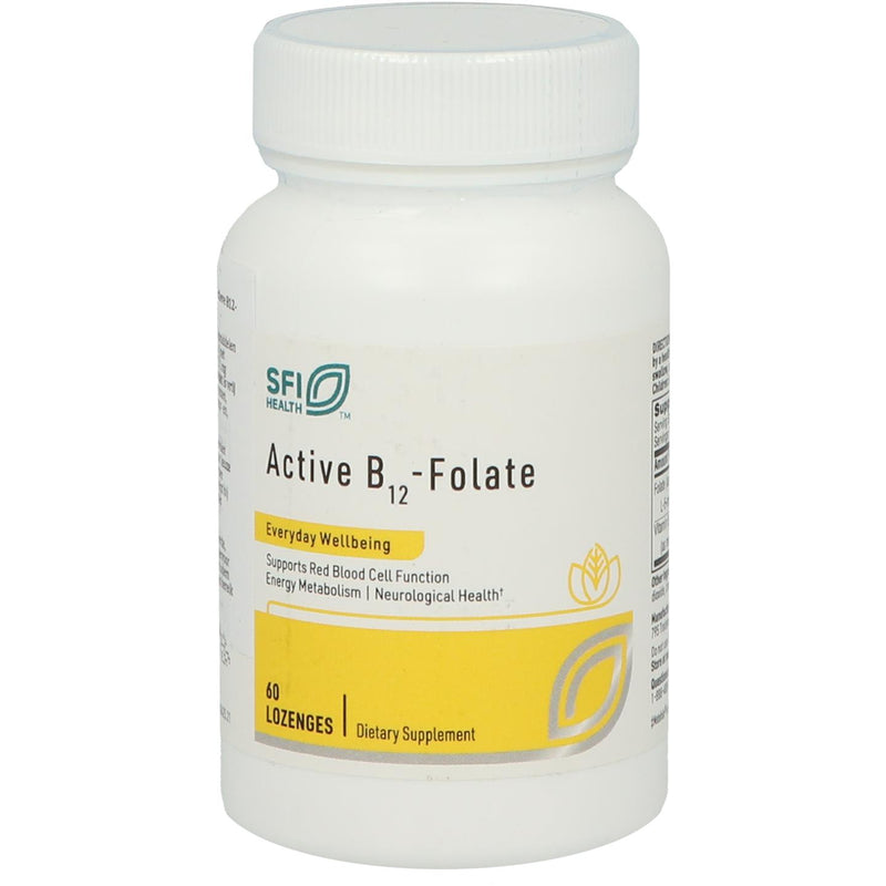 Klaire Labs Active B12- Folaat - 60 Tabletten