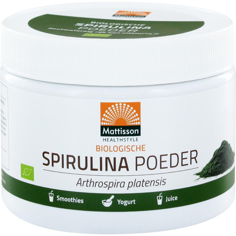 Mattisson Biologische Spirulina poeder - 125 Gram