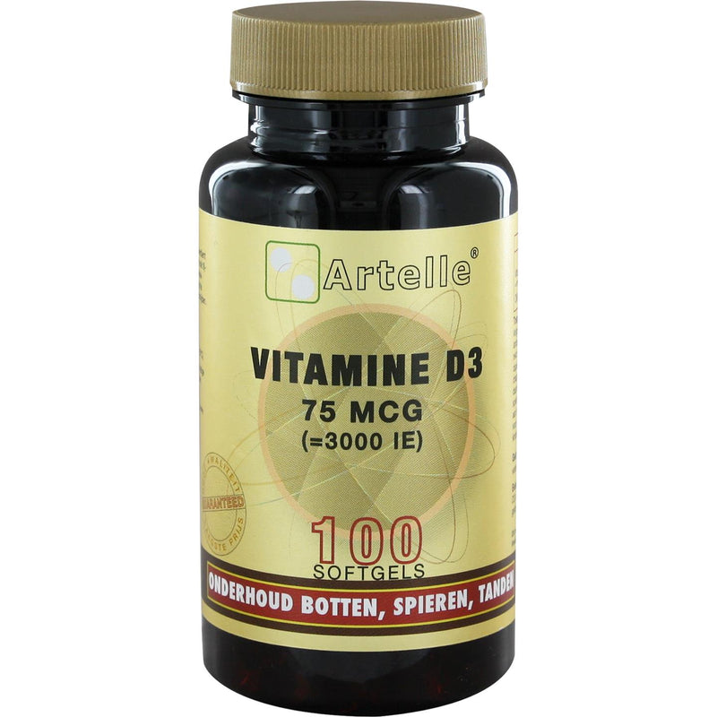 Artelle Vitamine D3 75 mcg - 100 softgels