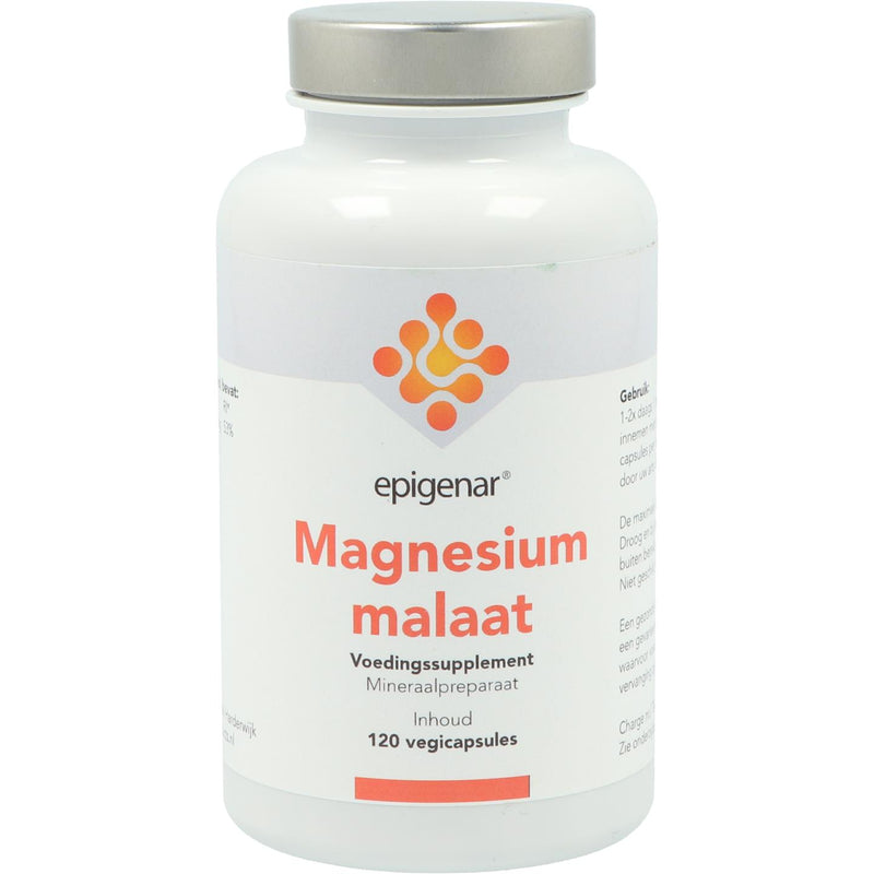 Epigenar Magnesium Malaat - 120 Vegetarische capsules