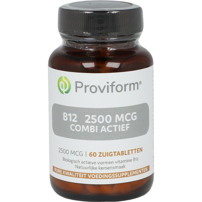 Proviform B12 2500 mcg Combi Actief - 60 Zuigtabletten