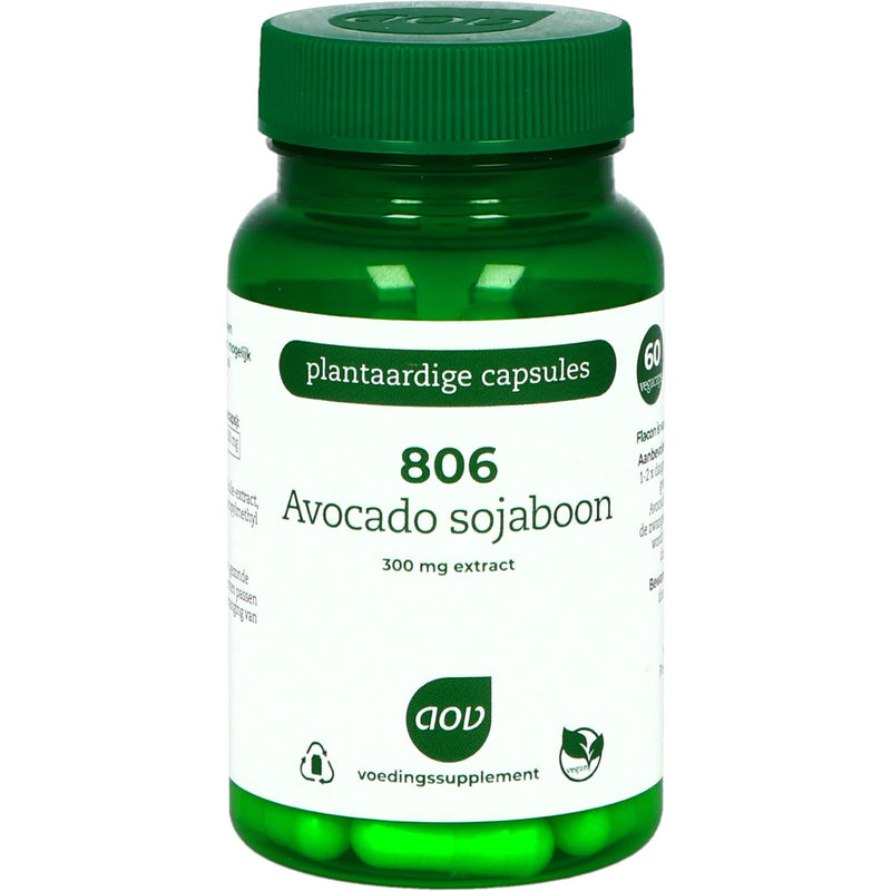 AOV 806 Avocado sojaboon - 60 Vegetarische capsules