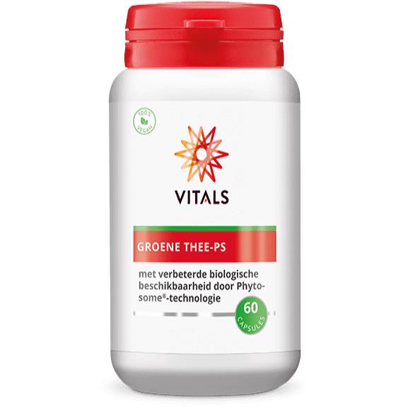 Vitals Groene thee-PS - 60 capsules
