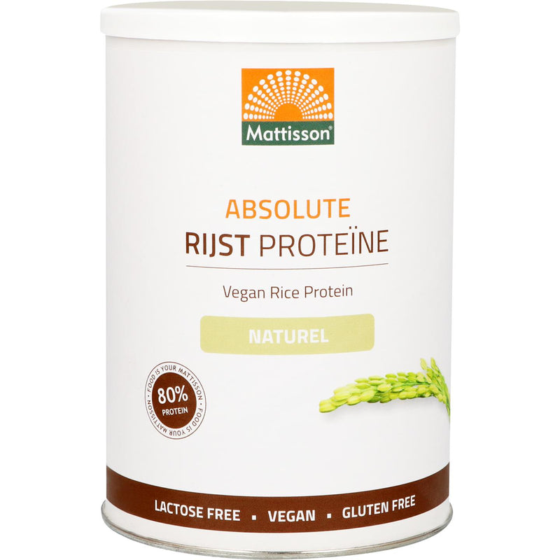 Mattisson Rijst Proteïne poeder - 400 gram