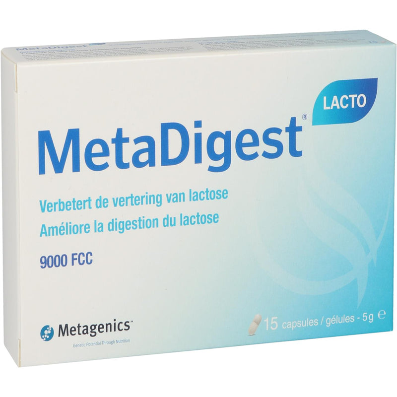 Metagenics MetaDigest Lacto - 15 capsules