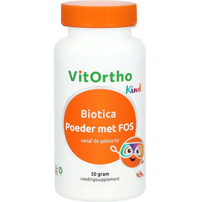 VitOrtho Biotica poeder met FOS Kind - 50 Gram