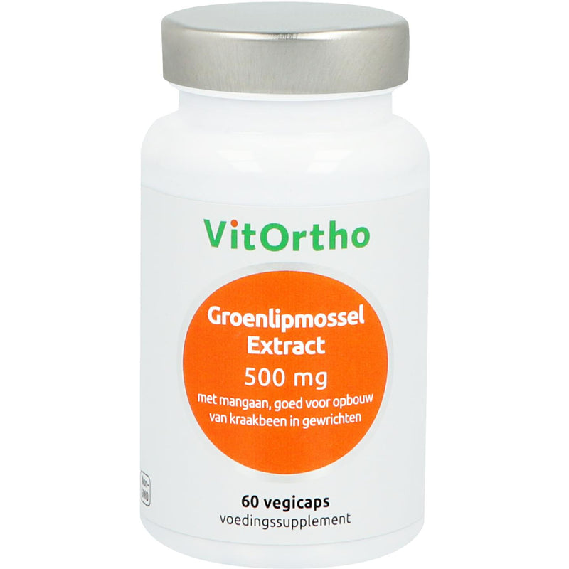 VitOrtho Groenlipmossel extract 500 mg - 60 vcaps