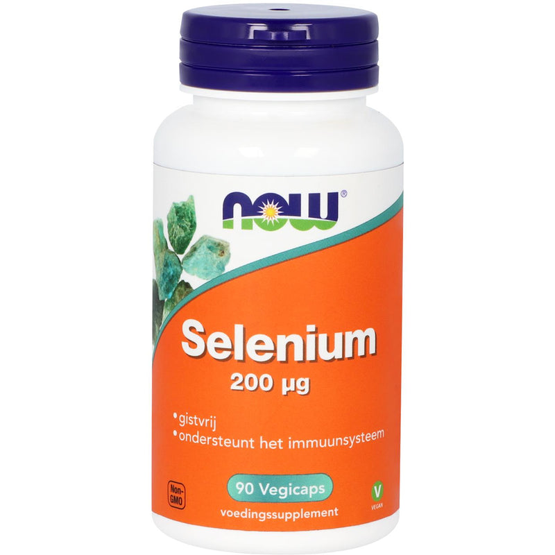 NOW Selenium 200 mcg - 90 vcaps