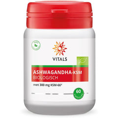 Vitals Ashwagandha-KSM Biologisch - 60 capsules