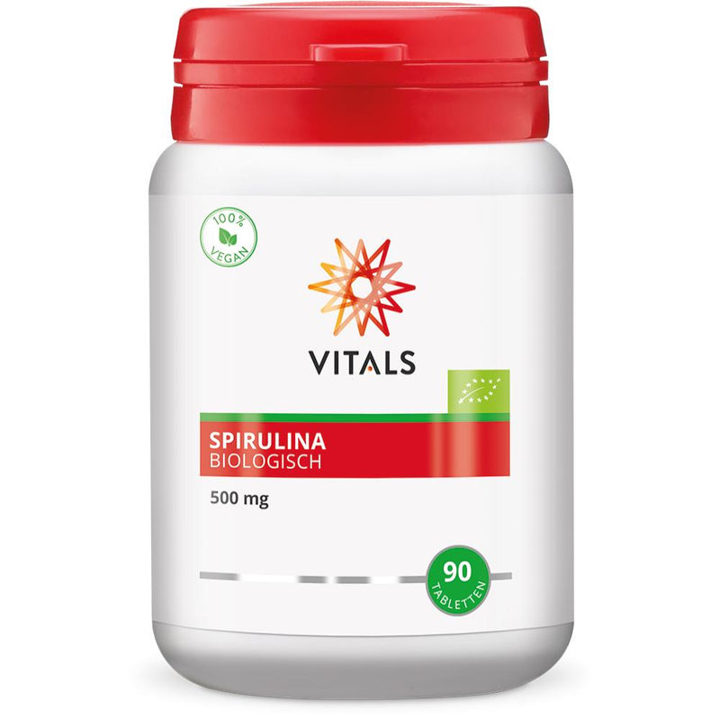 Vitals Spirulina Biologisch - 90 tabletten