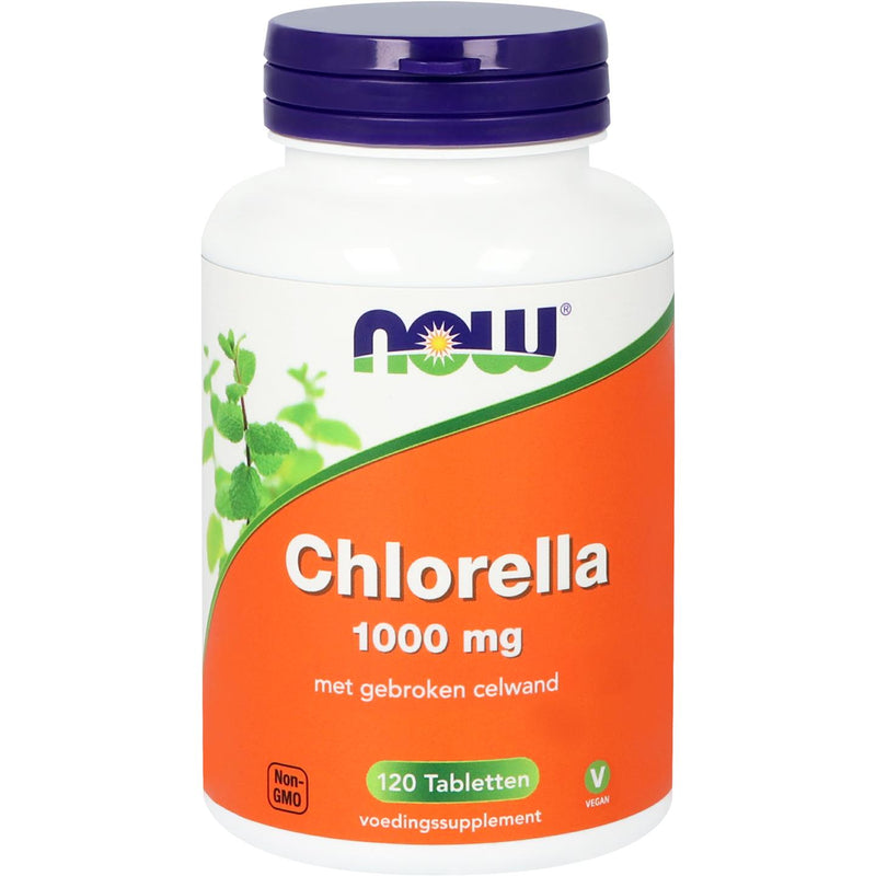 NOW Chlorella 1000 mg - 120 tabletten
