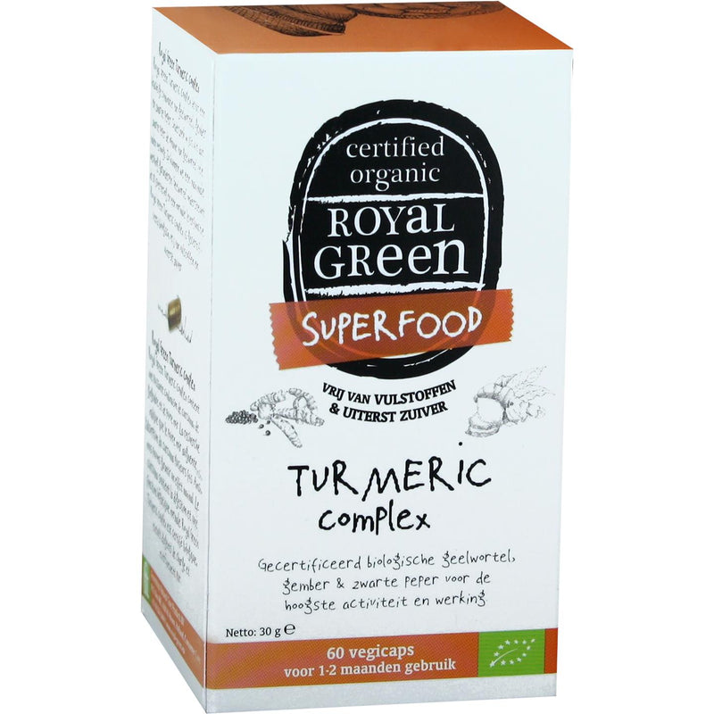 Royal Green Turmeric complex BIO - 60 vcaps