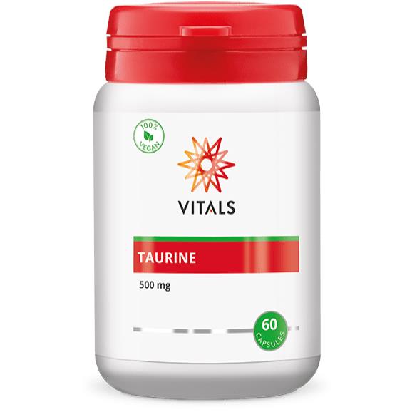 Vitals Taurine 500 mg - 60 capsules