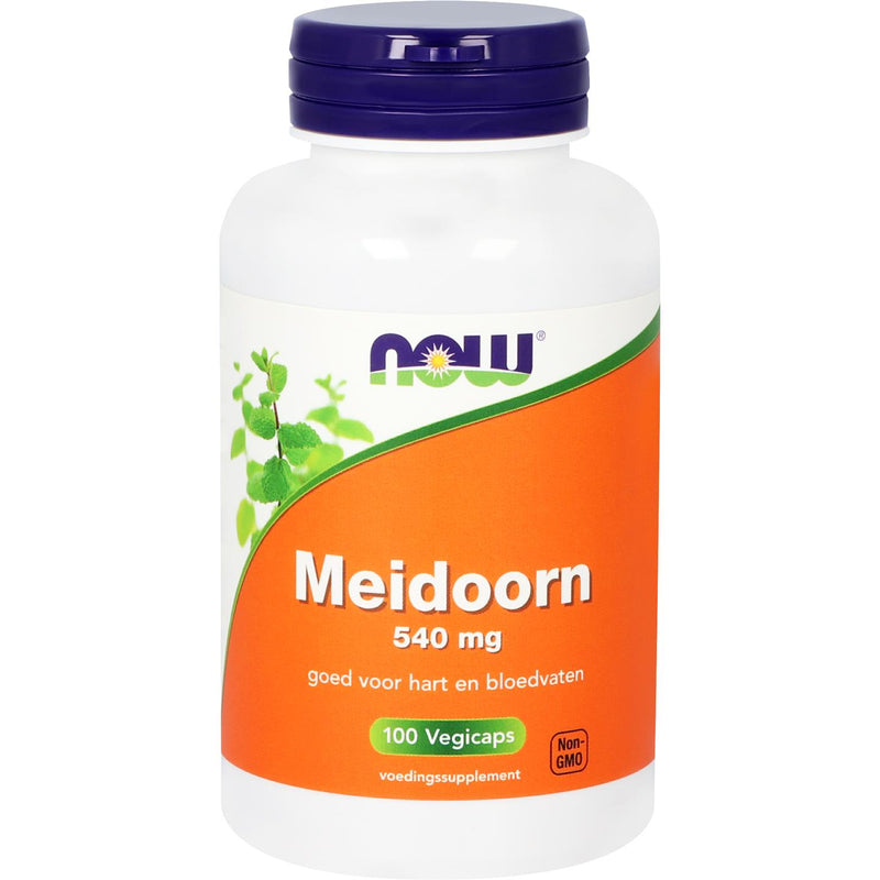NOW Meidoorn 540 mg - 100 Vegetarische capsules