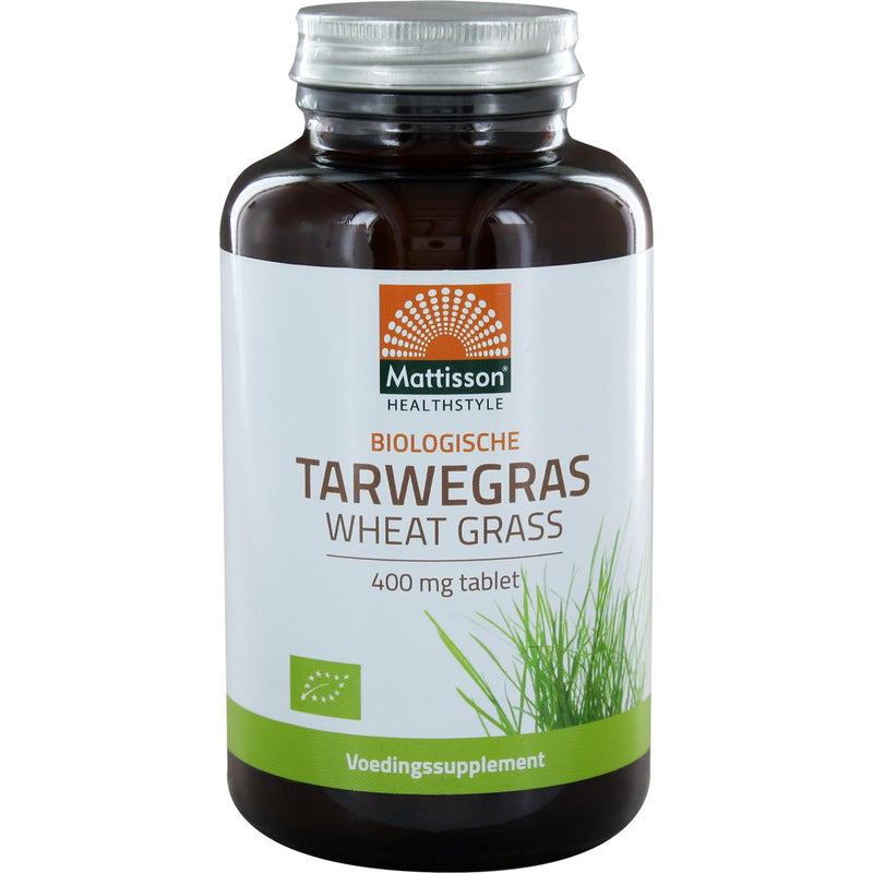 Mattisson Biologische Tarwegras - 350 tabletten