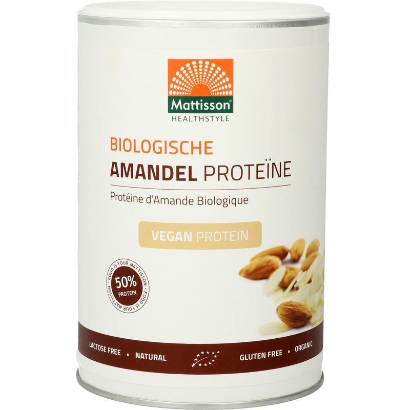 Mattisson Biologische Amandel Proteïne - 350 gram