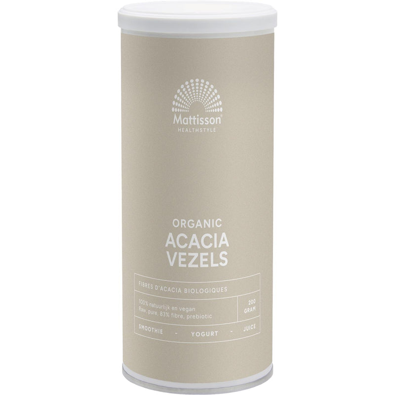 Mattisson Biologische Acacia Vezels - 200 gram